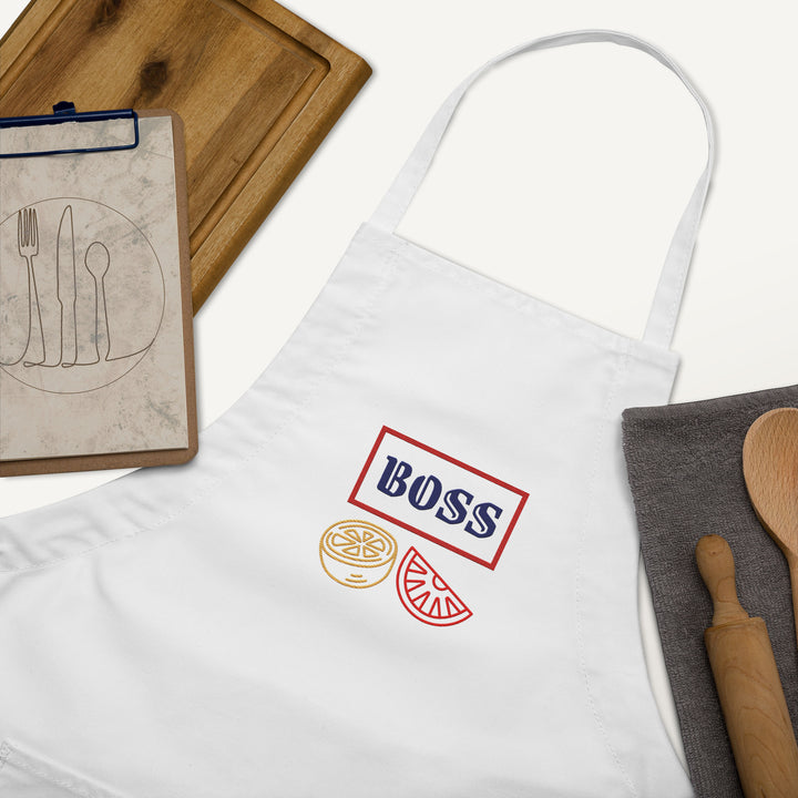 Embroidered Apron