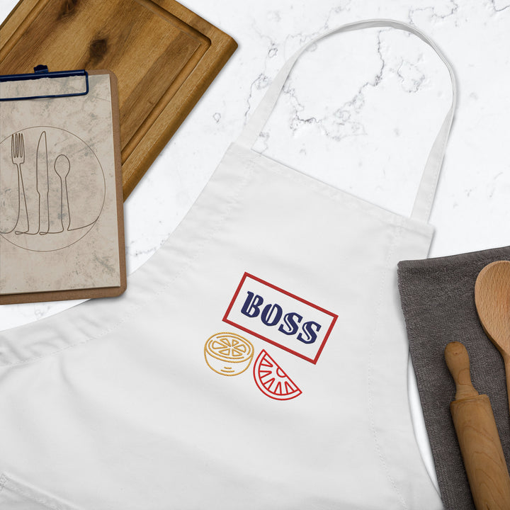 Embroidered Apron