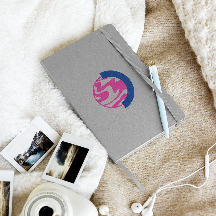 Hardcover bound notebook