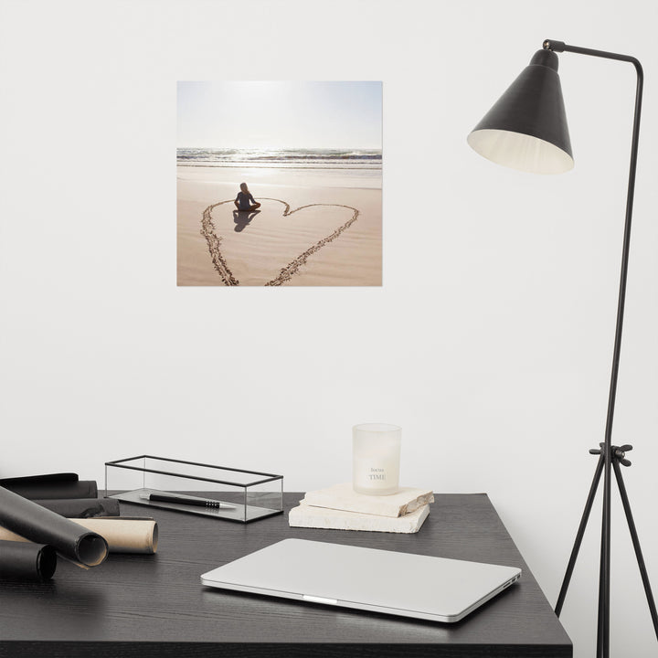 Photo paper poster